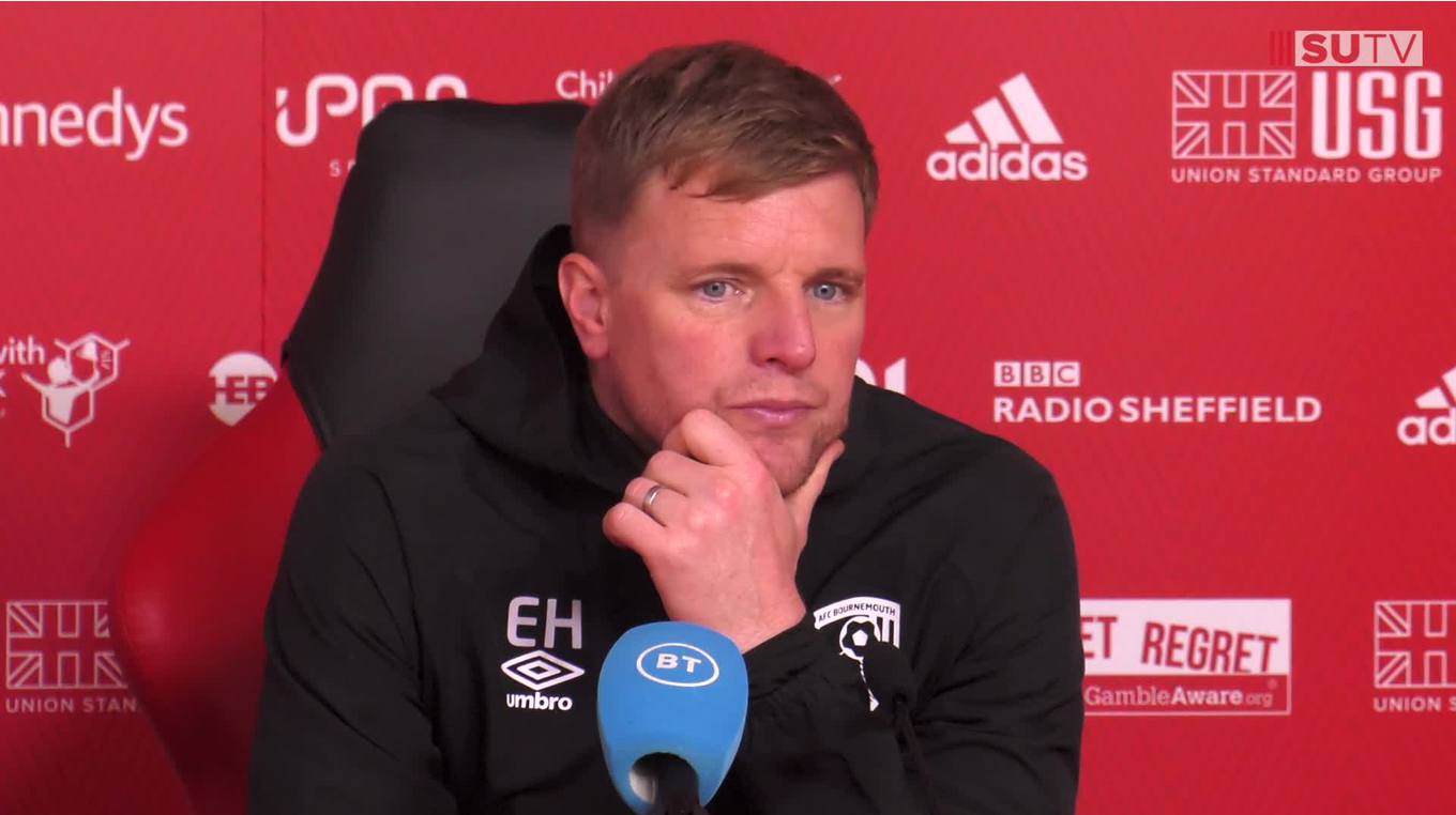 Eddie Howe's post-match press conference