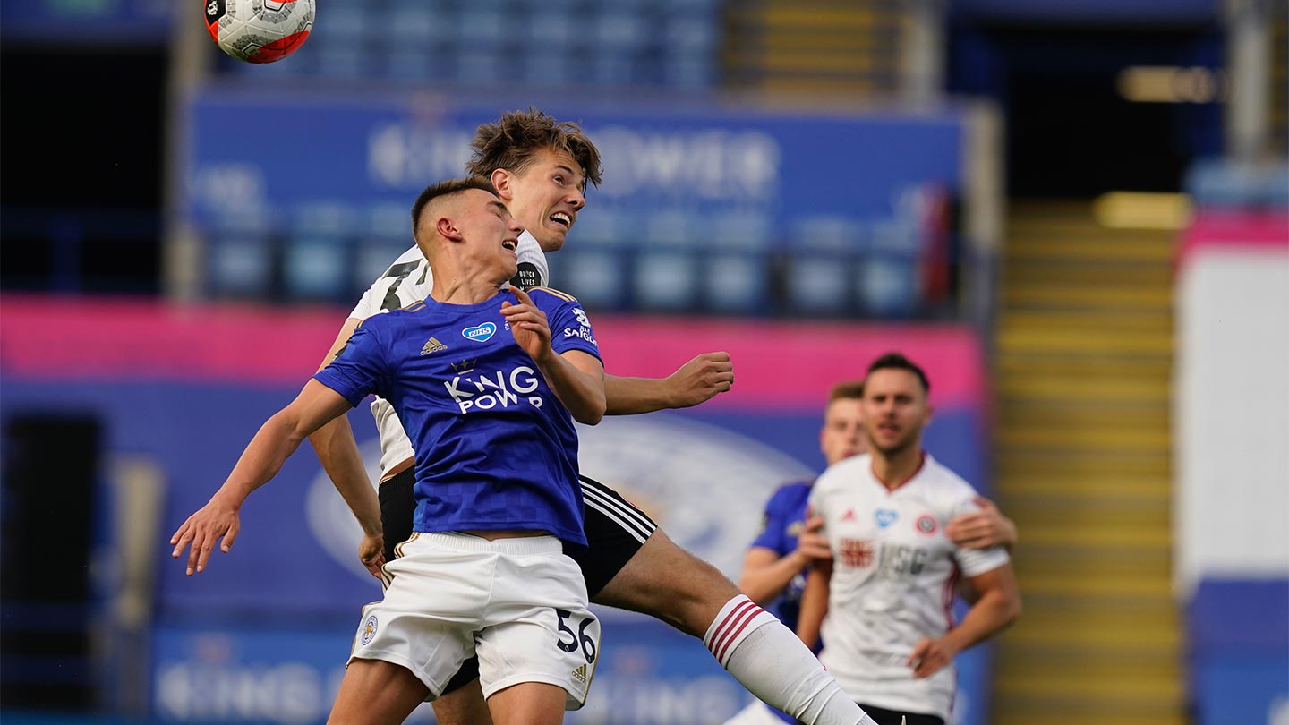 Leicester 2-0 Blades - report