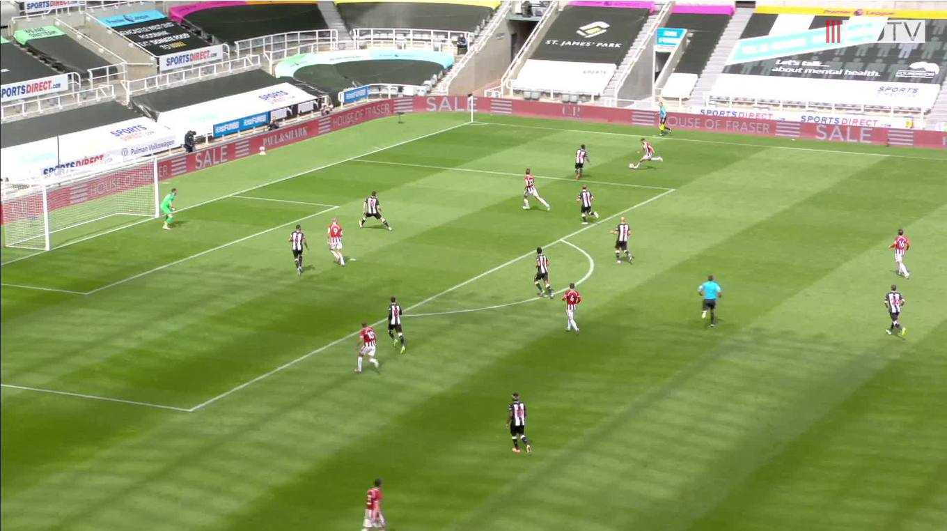 Newcastle 3-0 Blades - full match replay